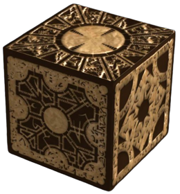 The puzzle box from the Hellraiser movies
