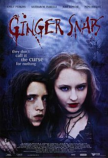 Poster of a movie called Ginger Snaps